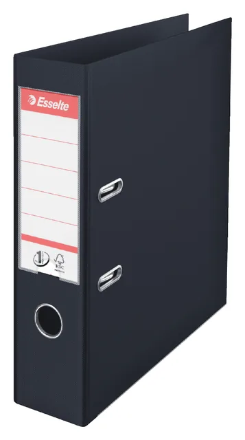 Ordner Esselte No.1 VIVIDA 75mm recy PP folie zw