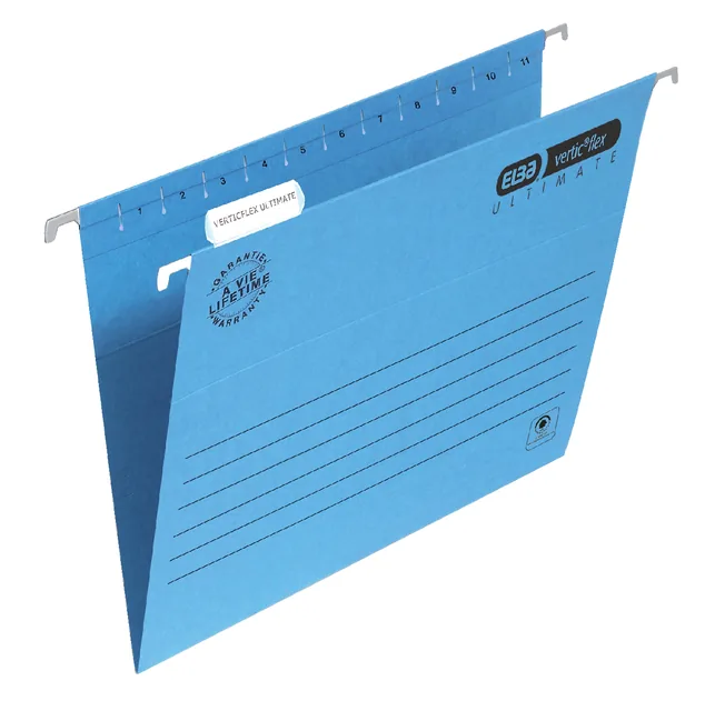 Hangmap Elba Verticflex Ultimate A4 V bodem blauw