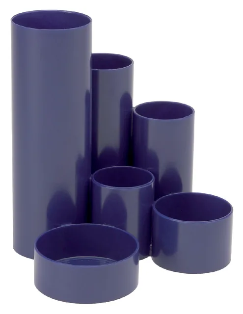 Pennenkoker MAUL Tubo blauw 6 vaks 150x125mm