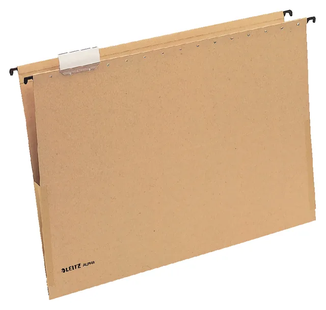 Hangmap Leitz Alpha® A3 balg v-bodem natuurbruin