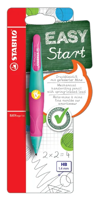 Vulpotlood STABILO Easyergo HB 1.4mm links tu/rz