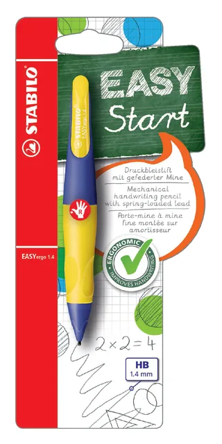 Vulpotlood STABILO Easyergo HB 1.4mm rechts ps/gl