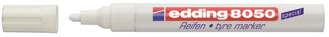 Viltstift edding 8050 banden rond 2-4mm wit