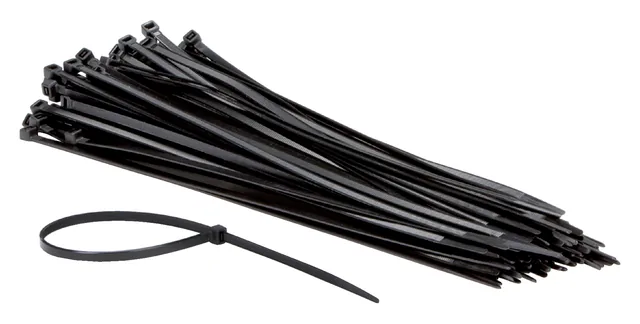 Kabelbinders IEZZY nylon 4.8x300mm D 81mm zwart