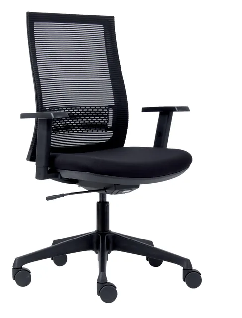 Bureaustoel Euroseats Canillo 002 zwart