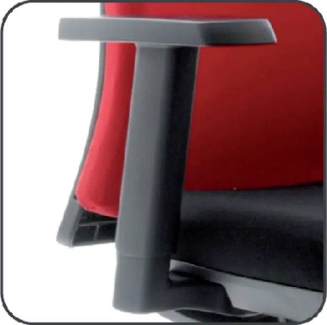 Bureaustoel Euroseats Canillo 001 zwart
