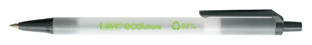 Balpen Bic ecolutions M zwart