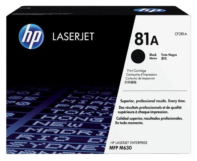 Tonercartridge HP CF281A 81A zwart
