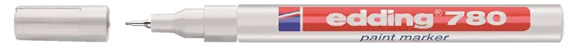 Paintmarker edding 780 oliebasis 0.8mm wit