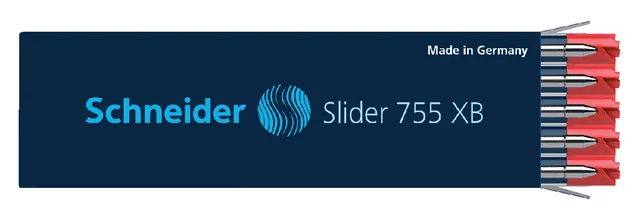 Balpenvulling Schneider 755 Slider Jumbo XB rood