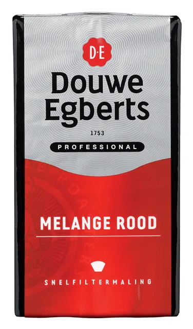Koffie Douwe Egberts snelfilter Melange Rood 500gr
