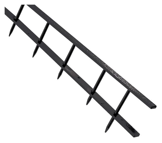 Surebindstrip 25mm 10pins zwart