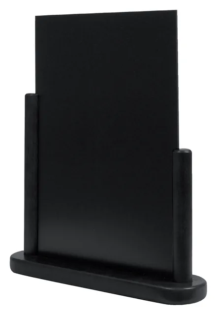 Krijtbord Securit 323x270x71mm zwart hout