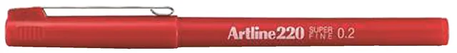 Fineliner Artline 220 rond SF rood