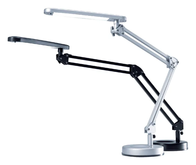 Bureaulamp Hansa led 4 stars zilver