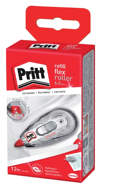 Correctietape Pritt navulbaar Flex 6mmx12m