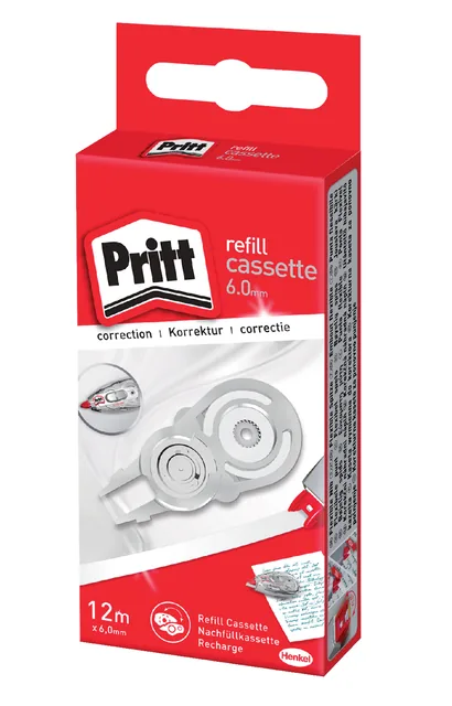 Correctietape navulling Pritt Flex 6mmx12m