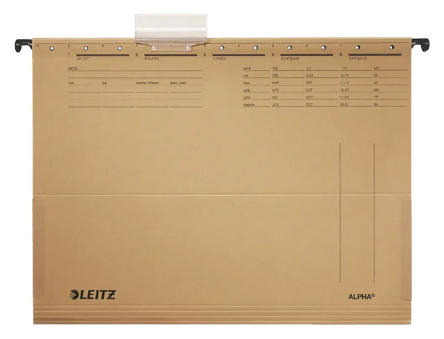 Hangmap Leitz Alpha A4 met balg 348x260mm nbr
