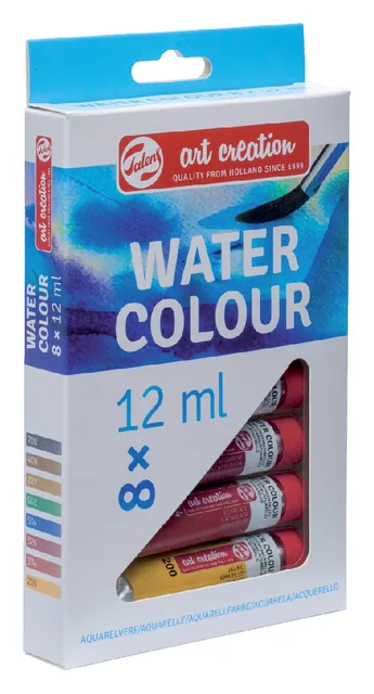 Aquarelverf Talens Art Creation ass 8st