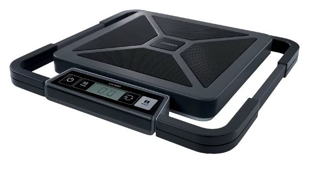 Pakketweger Dymo S50 digitaal tot 50kg zwart