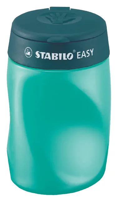 Puntenslijper STABILO Easy 4501 links petrol