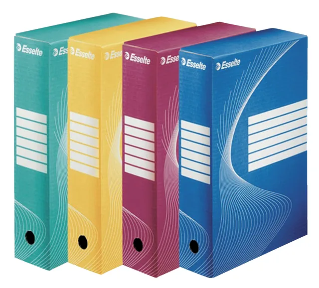 Archiefdoos Esselte Box 80mm groen