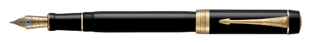 Vulpen Parker Duofold Classic 18k GT M zwart