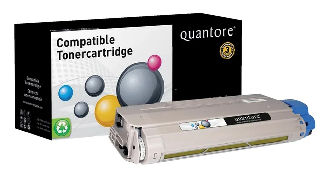 Toner Quantore  Oki 44318605 geel