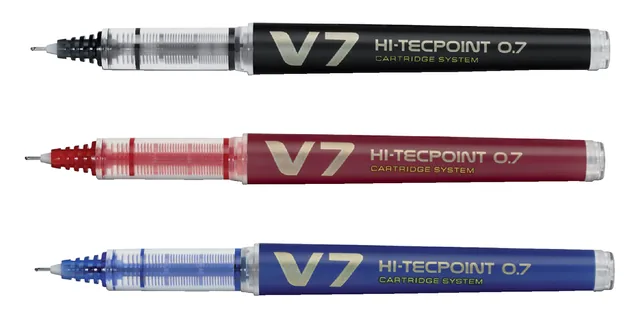 Rollerpen PILOT Begreen Hi-Tecpoint V7 M blauw