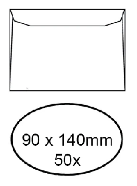Envelop Quantore visitekrt 90x140 95gr wt