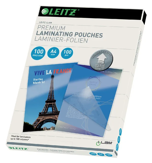 Lamineerhoes Leitz iLAM A4 2x100micron