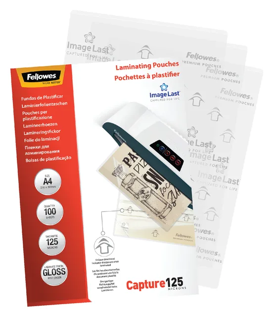 Lamineerhoes Fellowes A4 2x125micron