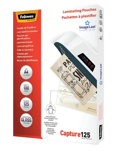 Lamineerhoes Fellowes A4 2x125micron