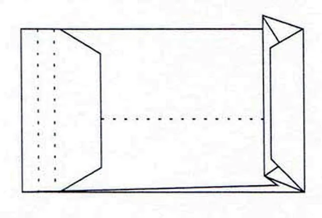 Envelop Quantore monsterzak 229x324x38 130gr zk wt