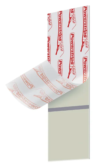Kleefstrips tesa behang en pleisterwerk 0.5kg wit