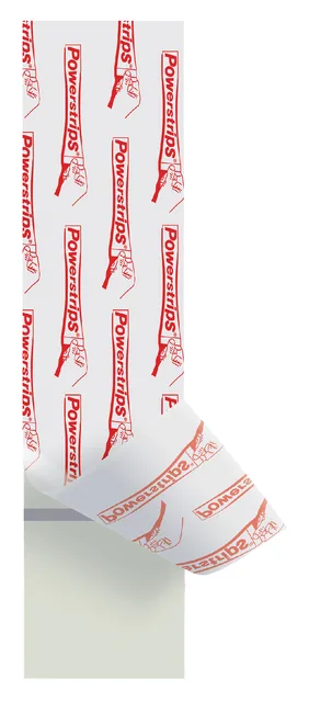 Kleefstrips tesa behang en pleisterwerk 1kg wit