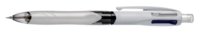 Balpen Bic 3kleuren + vulpotl HB 0.7mm M wit