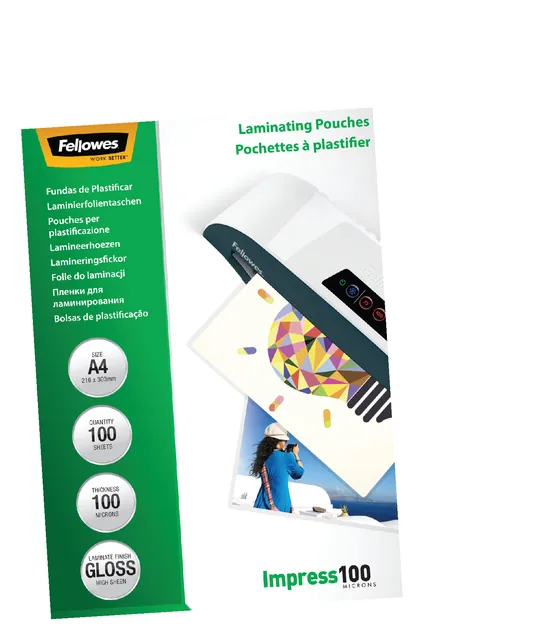Lamineerhoes Fellowes A4 2x100micron