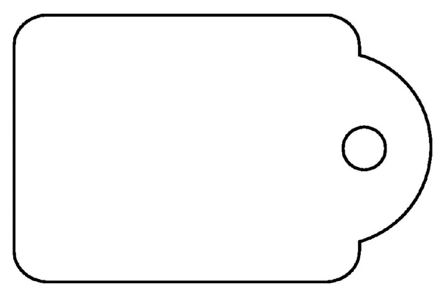 Label Apli karton nr 383 7x19mm wit 1000st