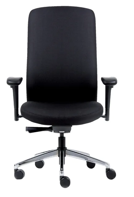 Bureaustoel Euroseats Heavy Duty zwart
