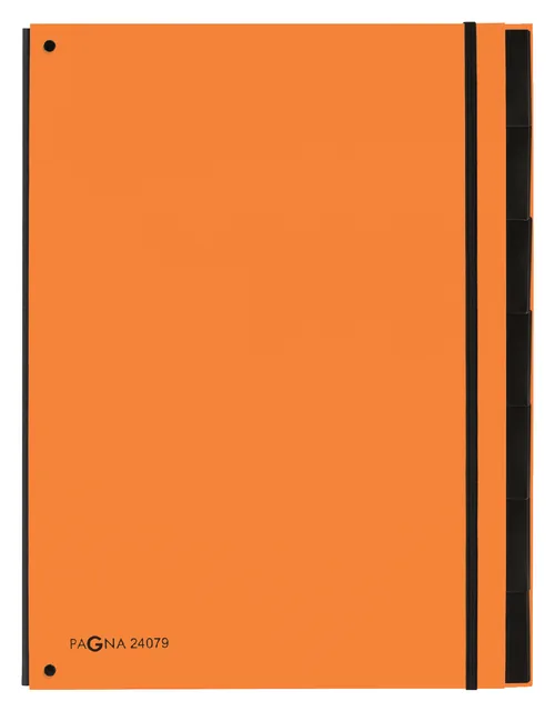 Sorteermap Pagna trend 7tab A4 oranje