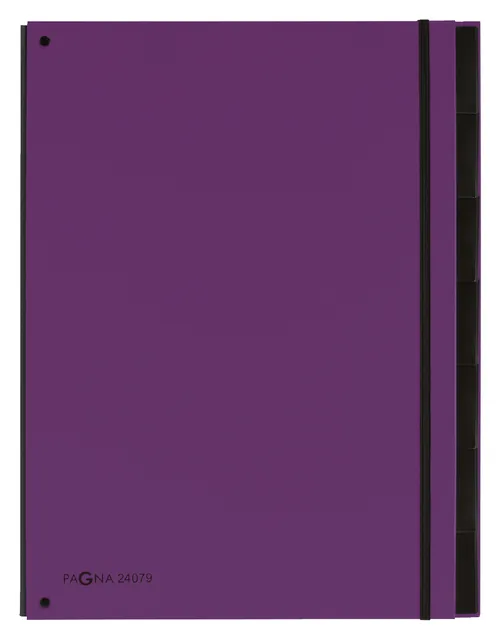 Sorteermap Pagna trend 7tab A4 lila