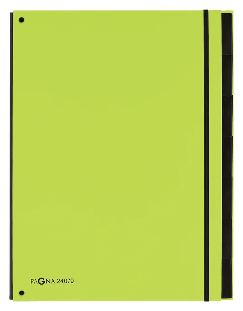 Sorteermap Pagna trend 7tab A4 appelgroen
