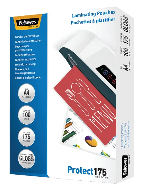 Lamineerhoes Fellowes A4 2x175micron