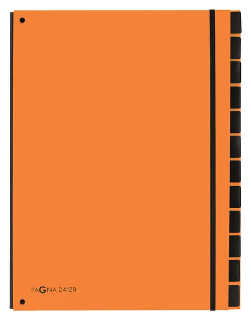 Sorteermap Pagna trend 12tab A4 oranje