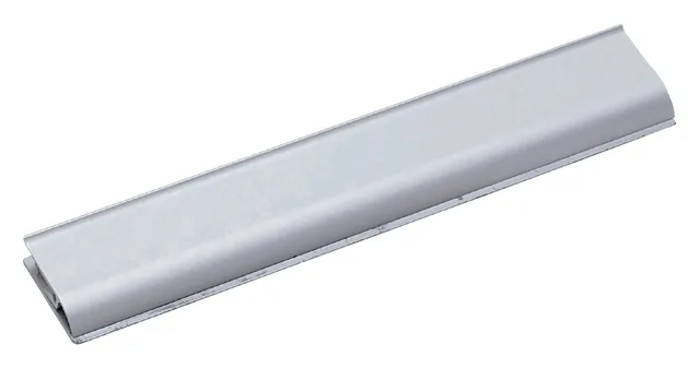 Klemlijst MAUL 218x40mm aluminium zelfklevend