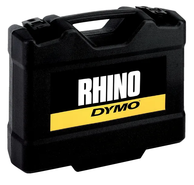 Labelprinter Dymo Rhino 5200 abc 19mm geel koffer