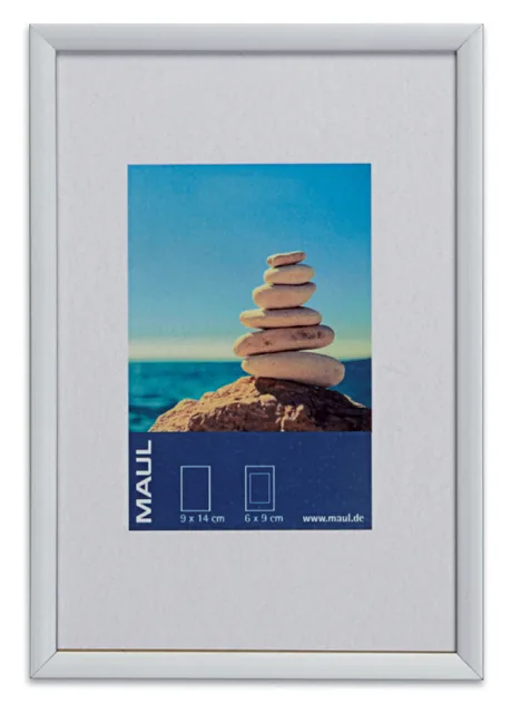Fotolijst MAUL 10x15cm aluminium frame zilver