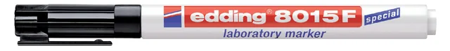 Viltstift edding 8015  lab rond 0.75mm zwart