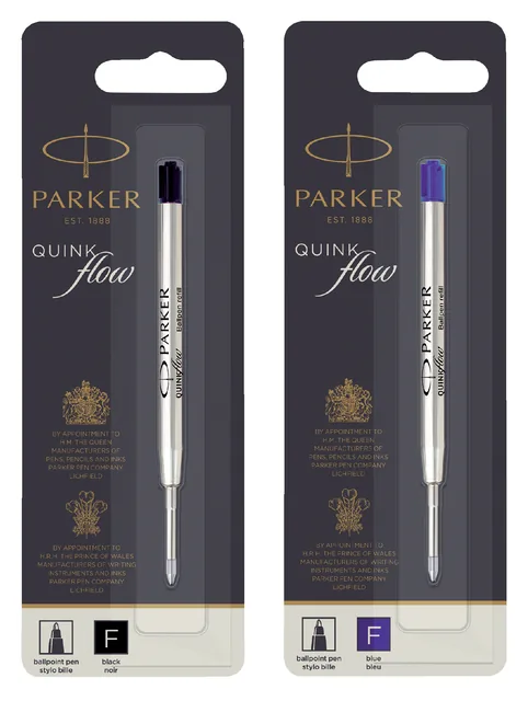 Balpenvulling Parker Quinkflow F blauw